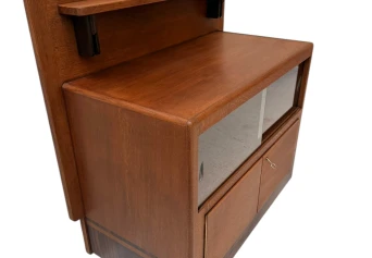 Modernist Art Deco Cabinet by Anton Lucas for N.V. Meubelkunst Leiden, 1920s